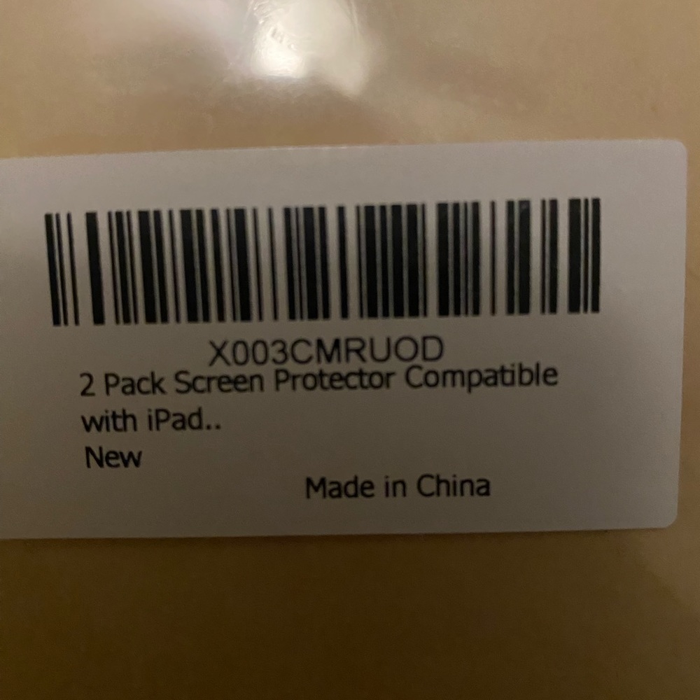 Ipad screen protector